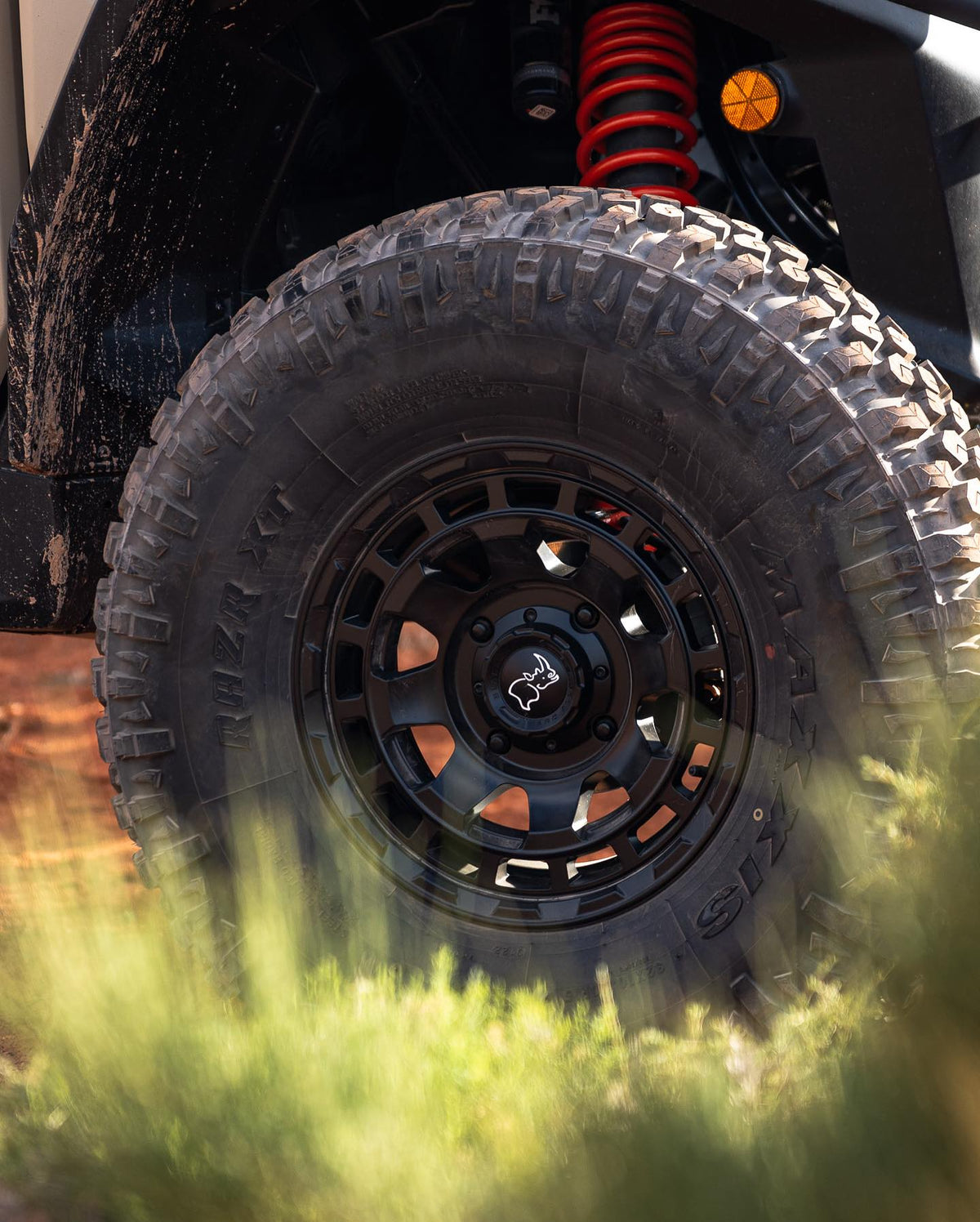 Can-Am UTV on Black Rhino Chamber UTV