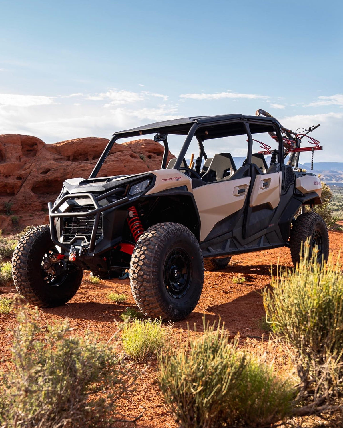 Can-Am UTV on Black Rhino Chamber UTV