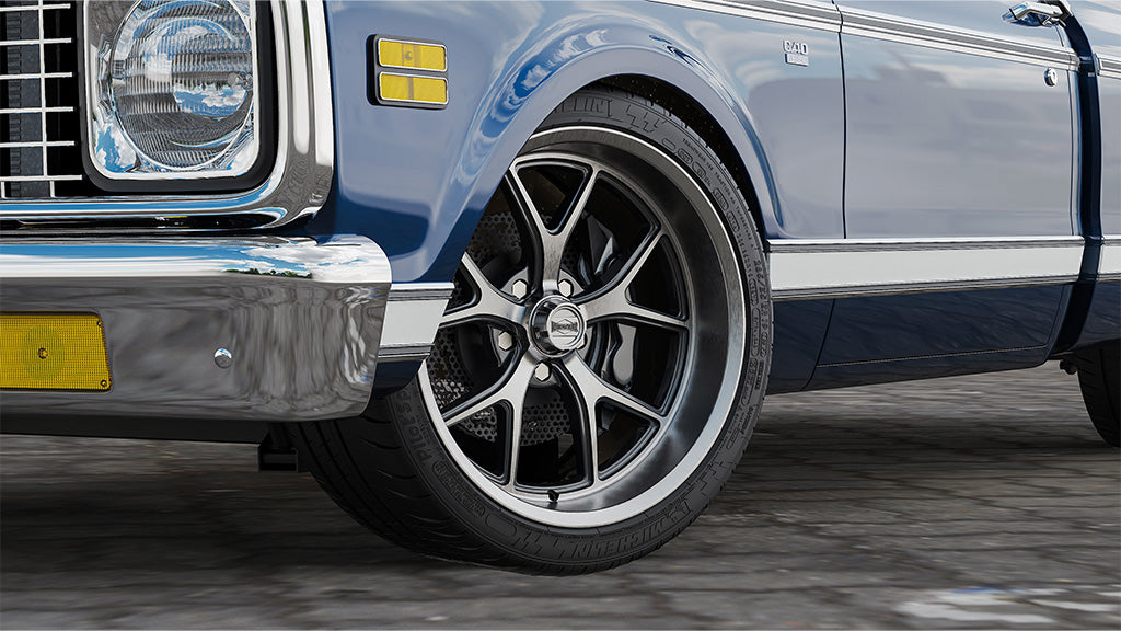 Chevrolet C10 (1970) on Ridler R661