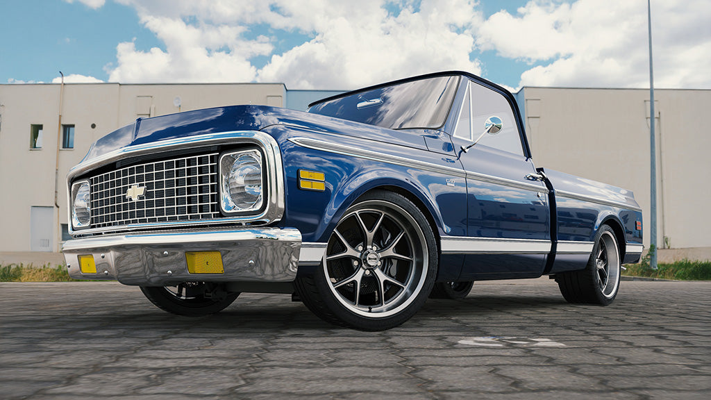 Chevrolet C10 (1970) on Ridler R661