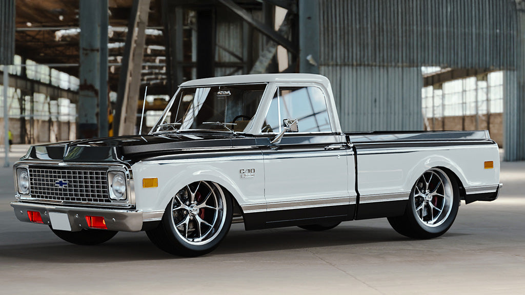 Chevrolet C10 (1972) on Ridler R661