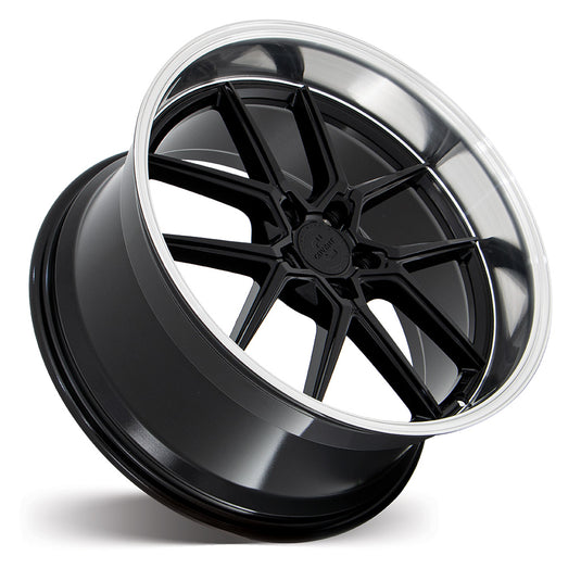 Covert Wheels CV4 Gloss Black w/Machined Lip