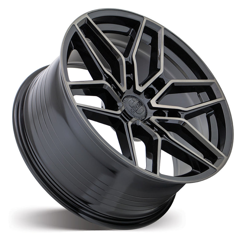 Load image into Gallery viewer, Covert Wheels RV5 Gloss Black w/Machined Face &amp; Dark Tint
