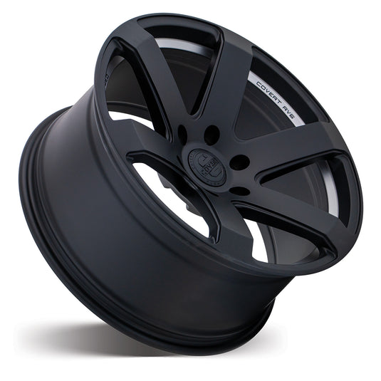 Covert Wheels RV6 Matt Black w/Machined Undercut