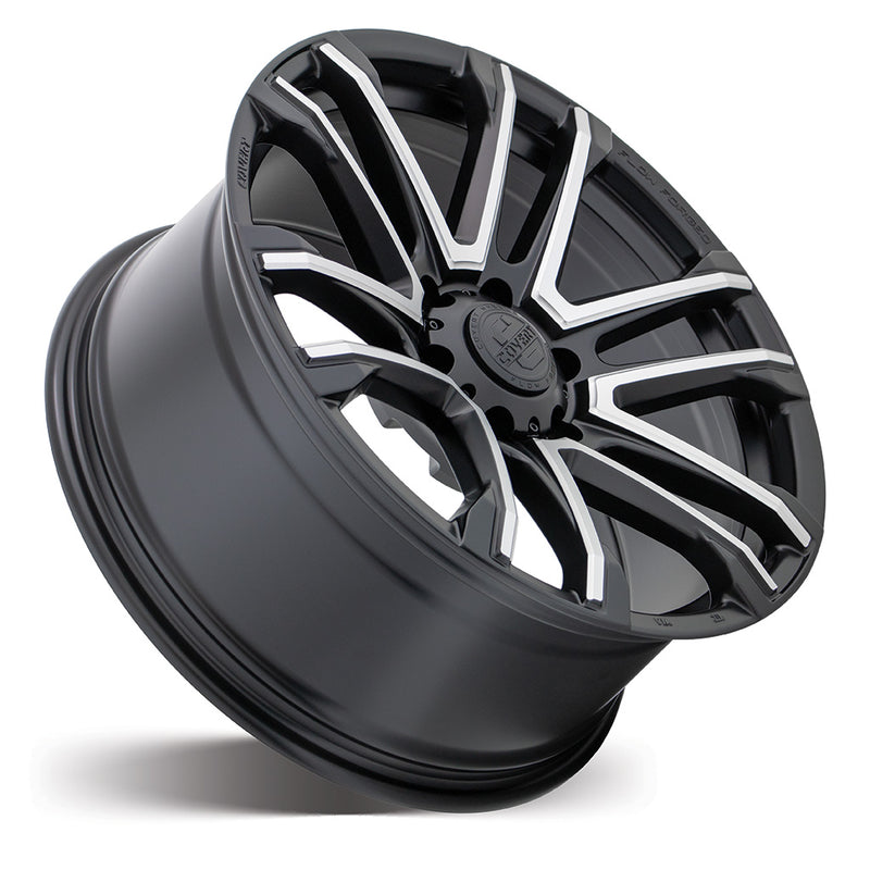 Load image into Gallery viewer, Covert Wheels RV4 Satin Black w/Machined Face
