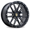 Double Five DB-2 Gloss Black w/Milled Spokes