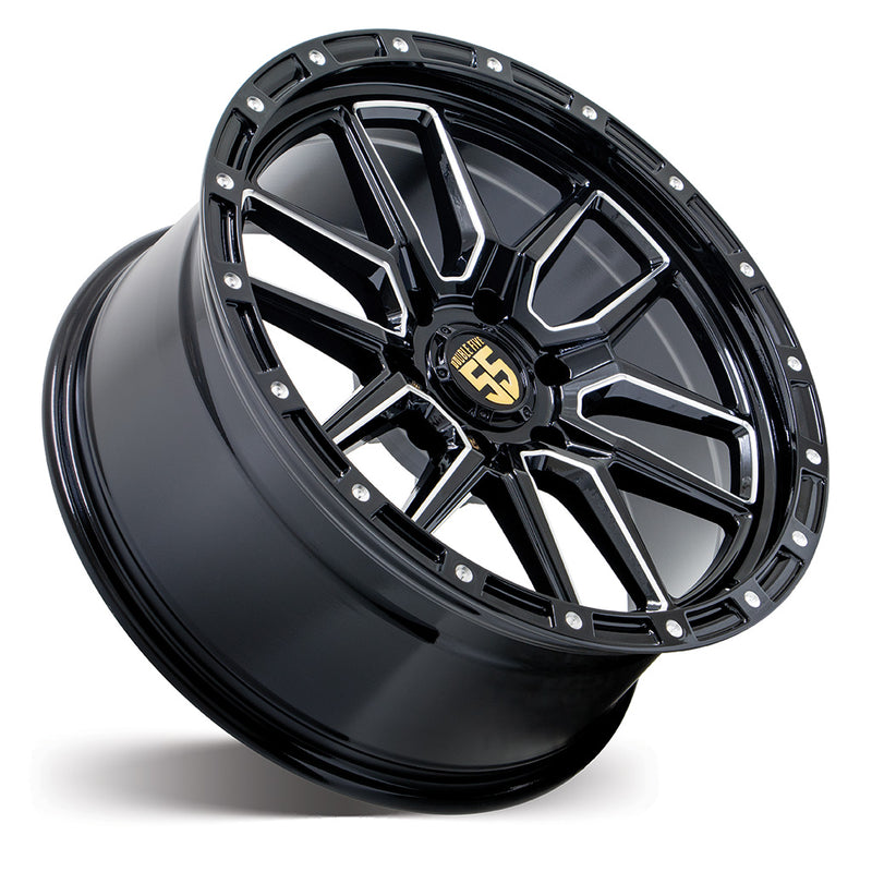 Load image into Gallery viewer, Double Five DB-2 Gloss Black w/Milled Spokes
