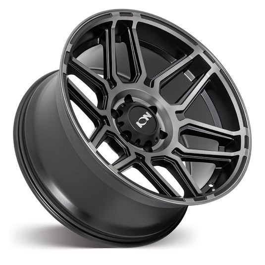 Ion Wheels ION 146 Matt Black w/Machined Dark Tint