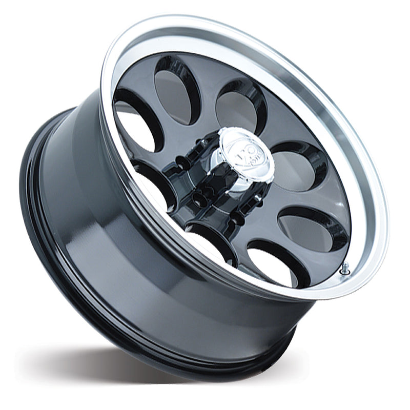 Load image into Gallery viewer, Ion Wheels ION171 Black w/Machined Lip

