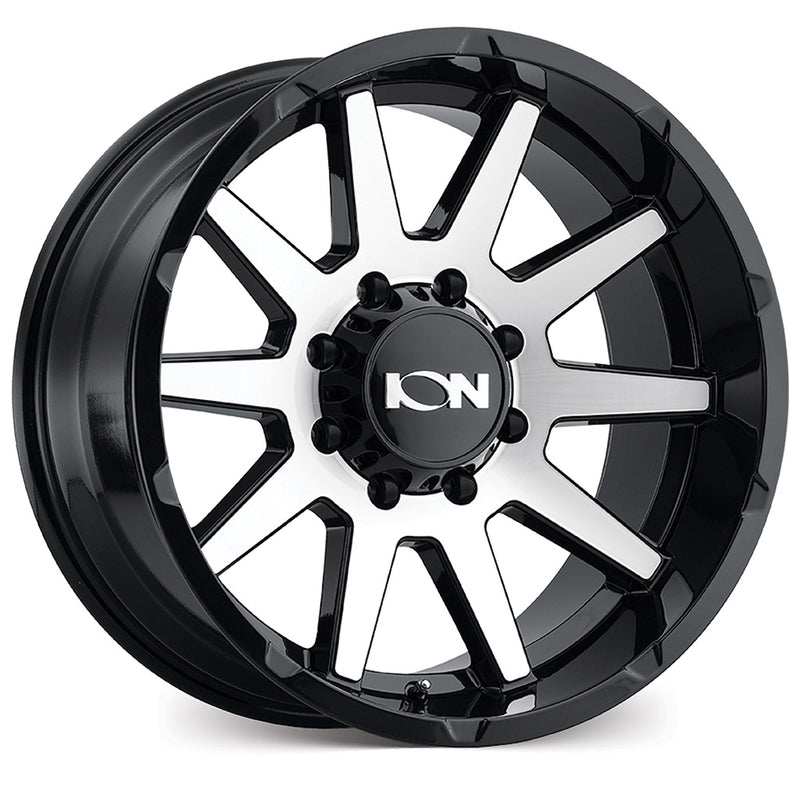 Load image into Gallery viewer, Ion Wheels ION 143 Gloss Black w/Machined Face
