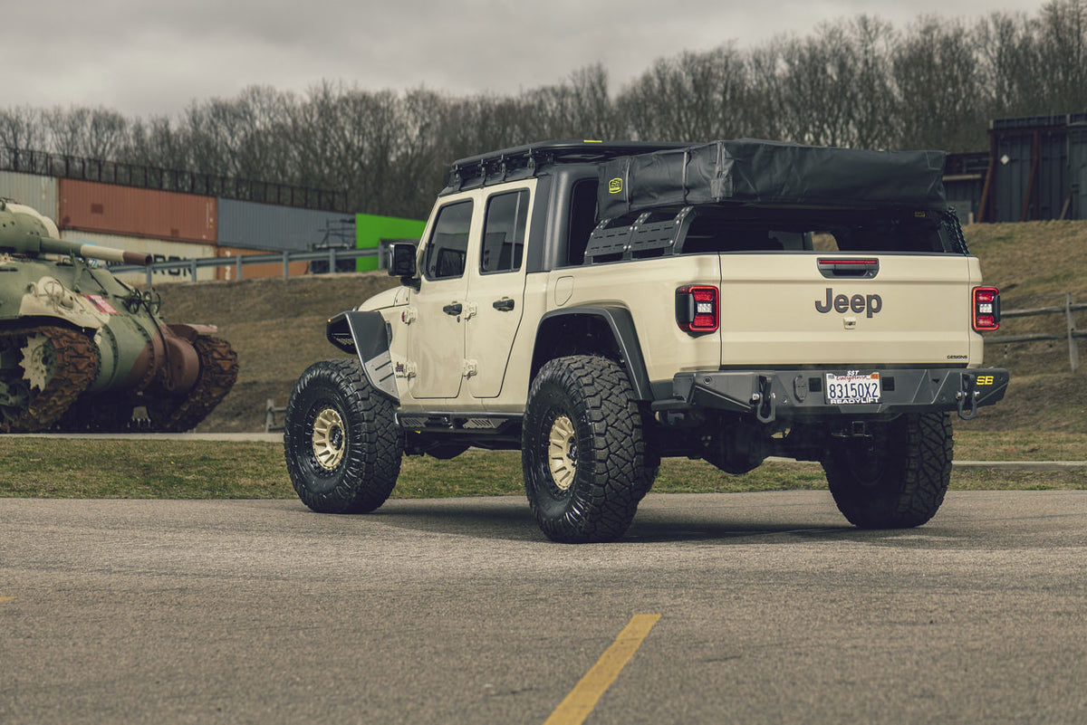Jeep Gladiator (2022) on Black Rhino Barrage