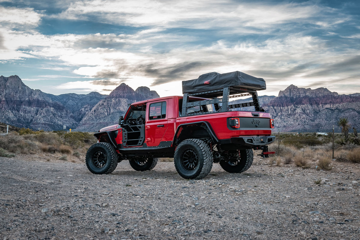 Jeep Gladiator on Black Rhino Raid