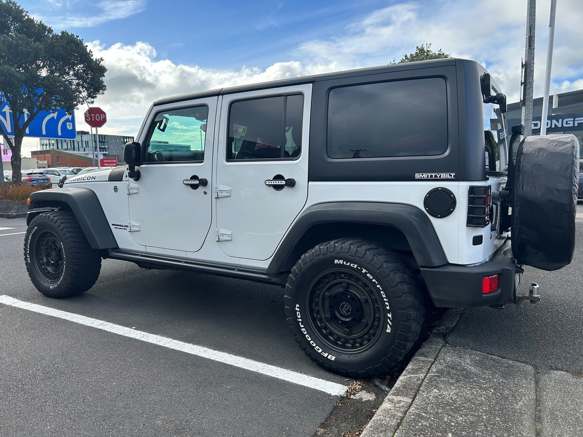 Jeep Wrangler on Black Rhino Arsenal