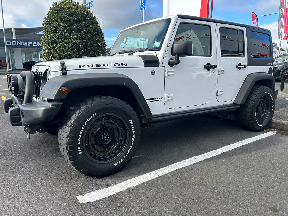 Jeep Wrangler on Black Rhino Arsenal