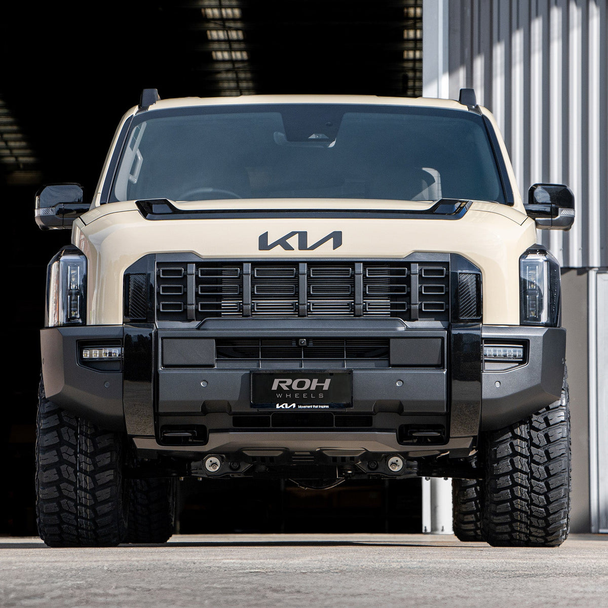 Kia Tasman X-Pro (2025) on ROH Onyx