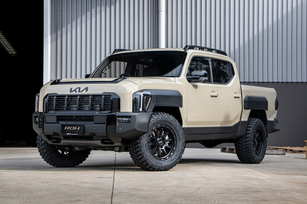 Kia Tasman X-Pro (2025) on ROH Onyx