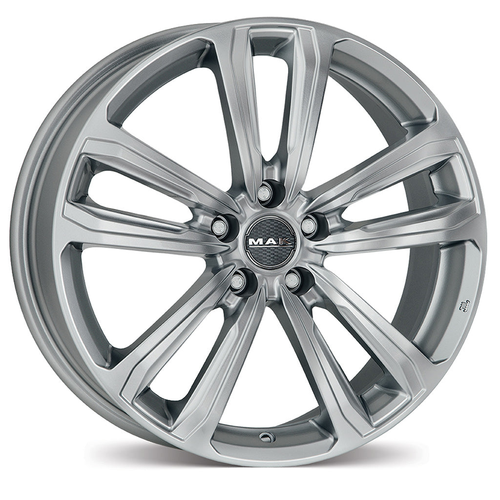 MAK Wheels MAGMA Silver Alloy Wheel | 15x6 Italian Design OEM Style ...