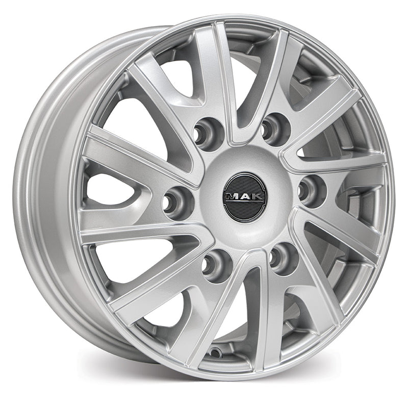Load image into Gallery viewer, MAK Wheels DELIVER Silver
