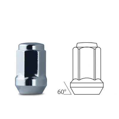 M12X1.25 35MM LONG 19MM HEX TAPER NUT