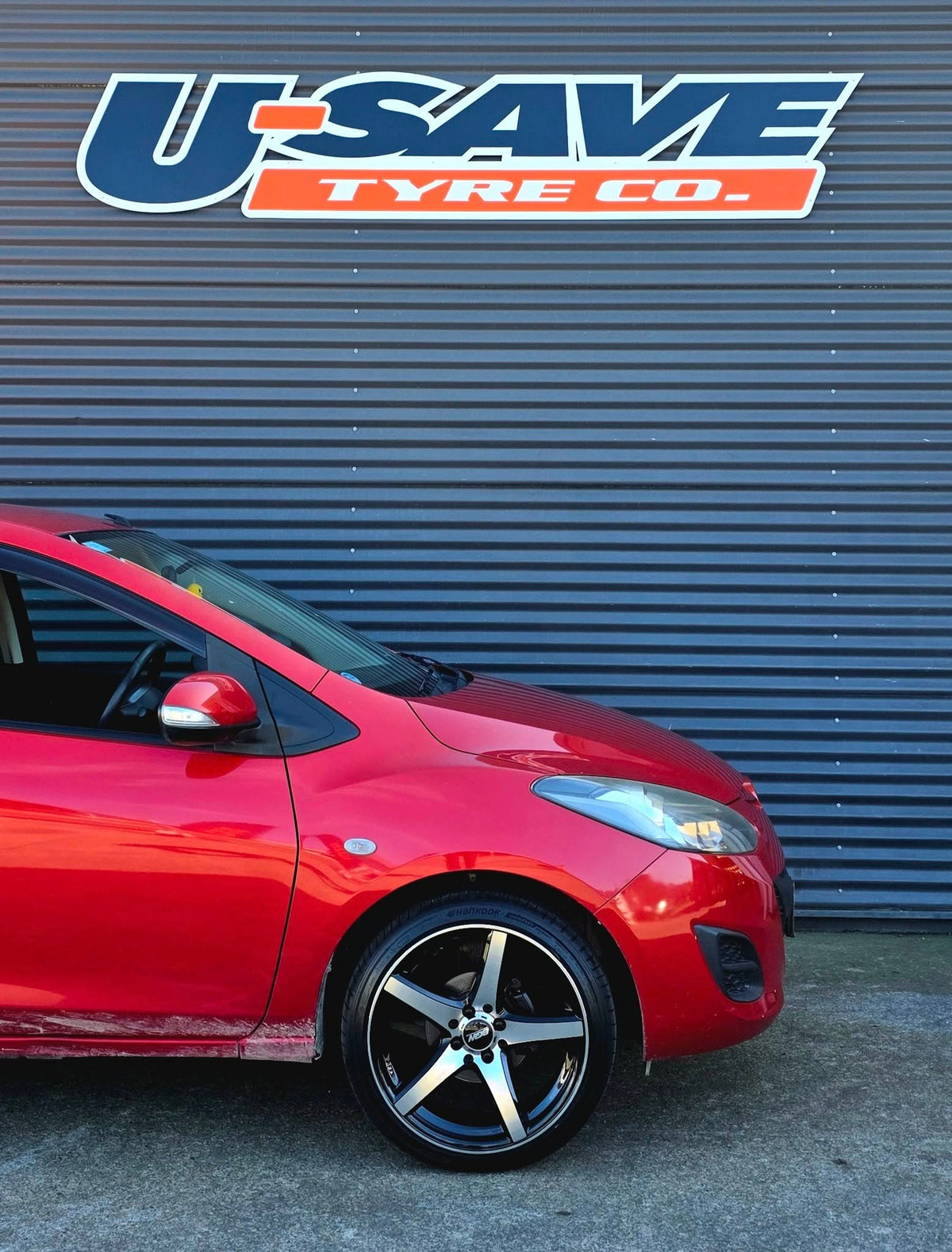 Mazda Demio (2012) on BGW Apex
