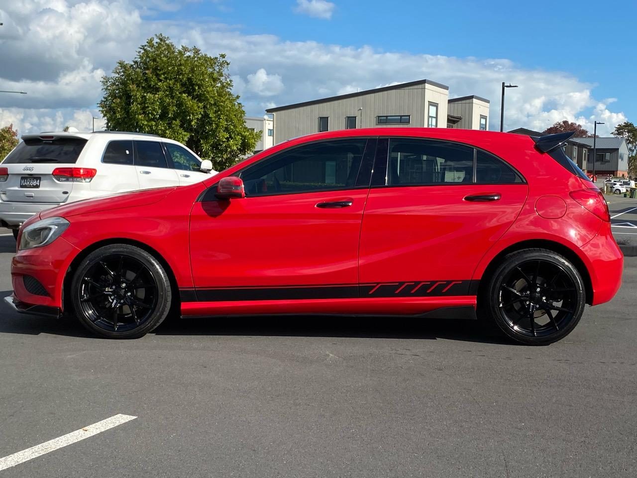 Mercedes Benz A 180 (2013) on BGW Ritz