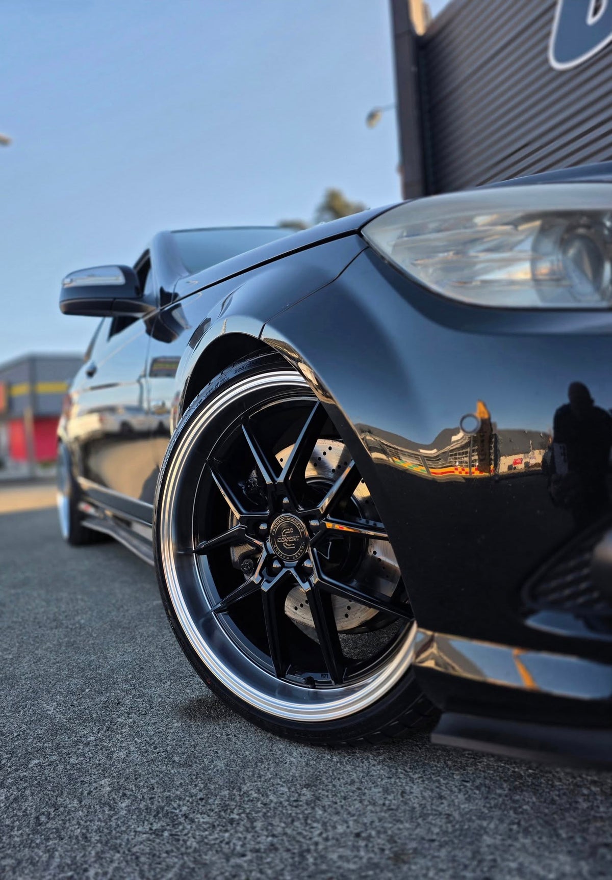 Mercedes Benz C300 on Covert CV4