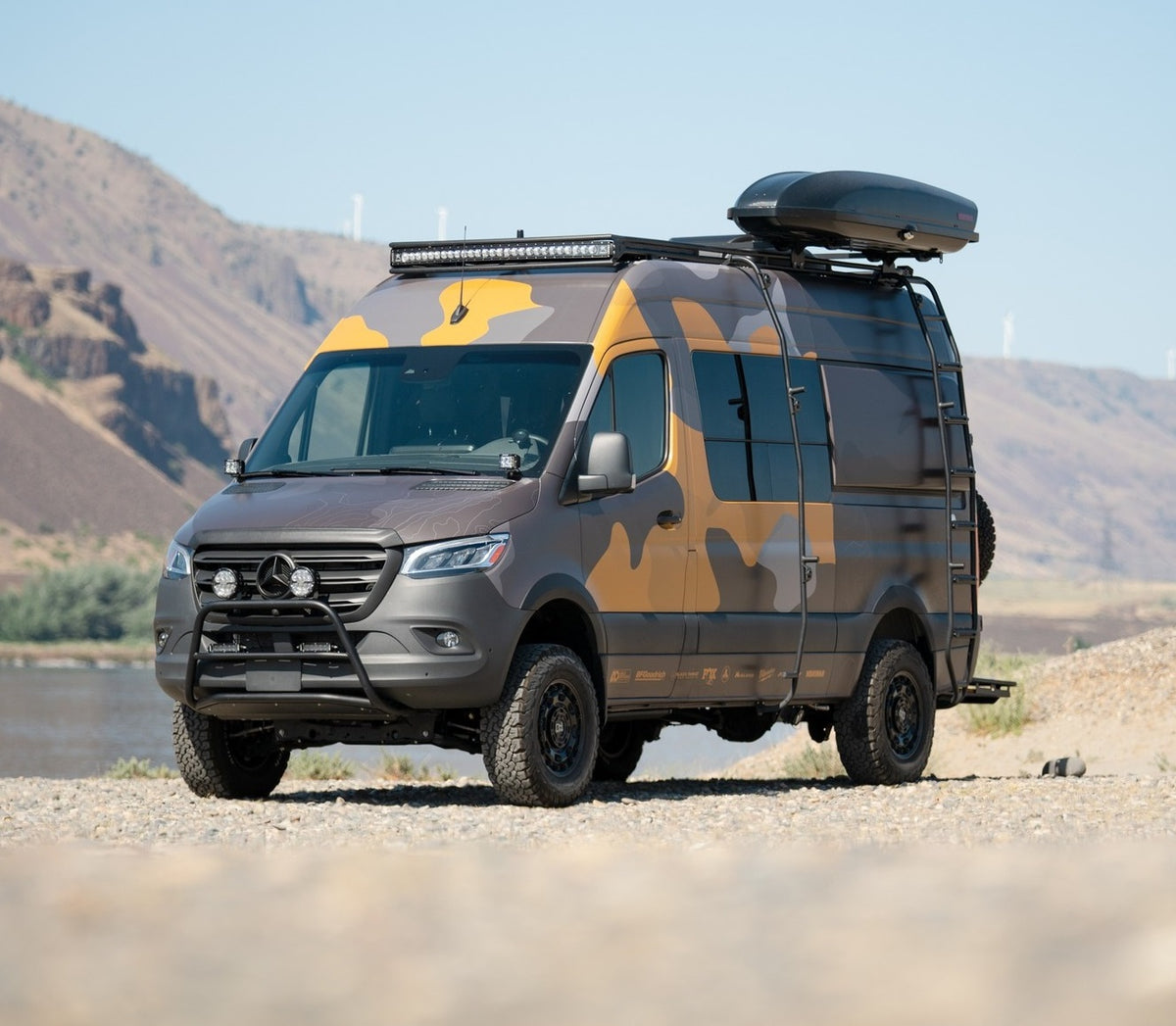 Mercedes Benz Sprinter on Black Rhino Atlas