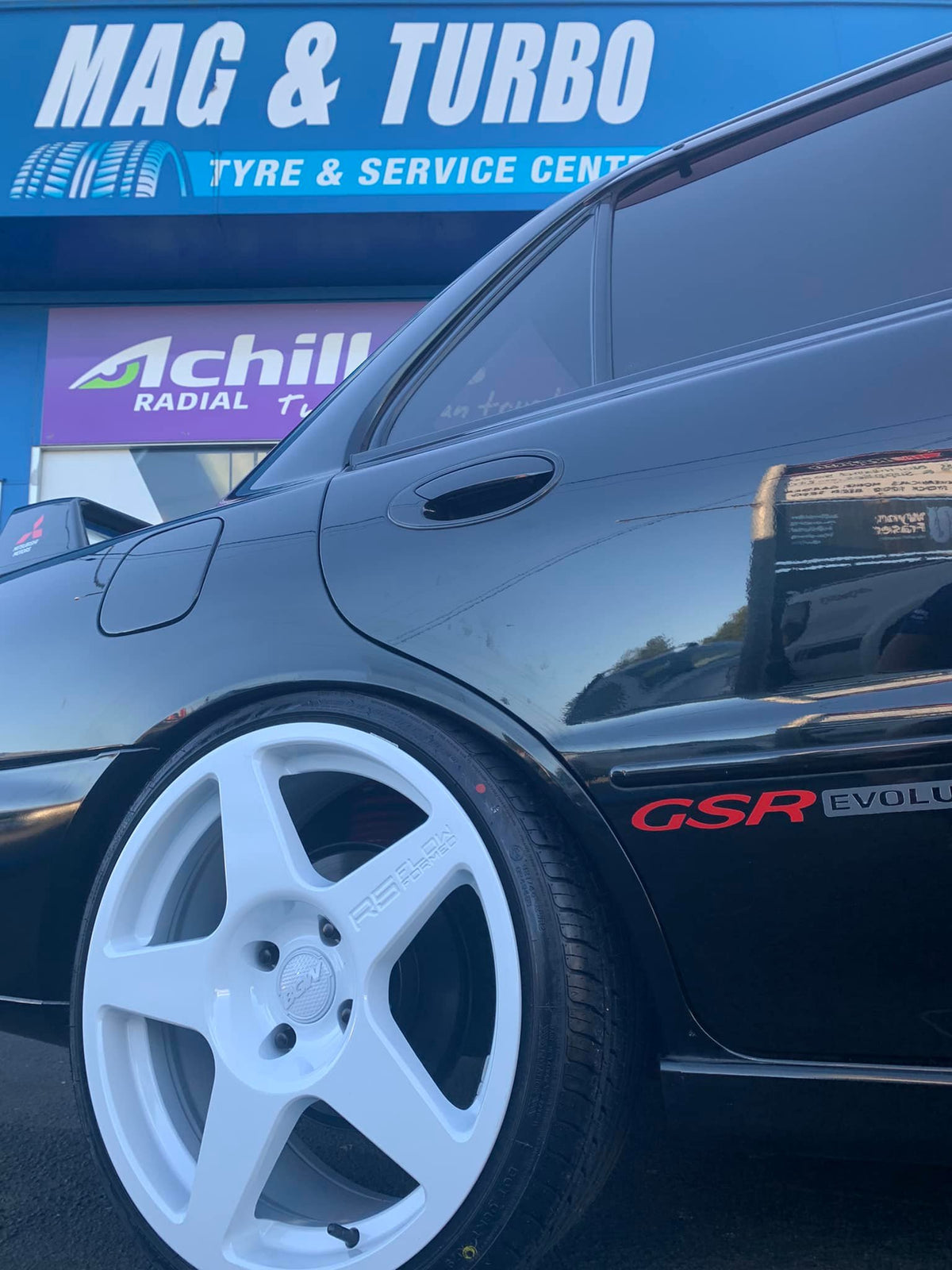 Mitsubishi EVO II (1994) on BGW R5