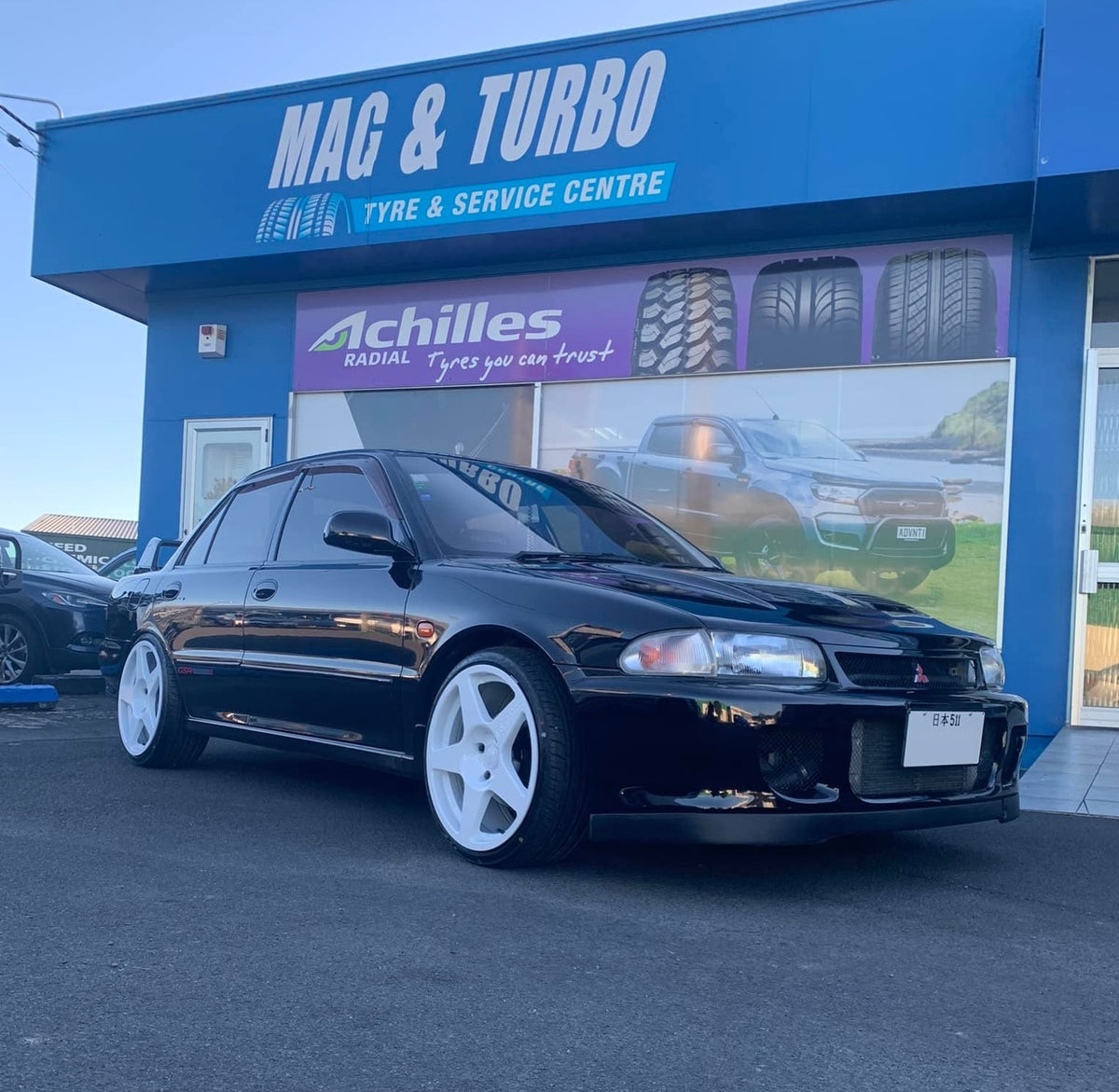 Mitsubishi EVO II (1994) on BGW R5