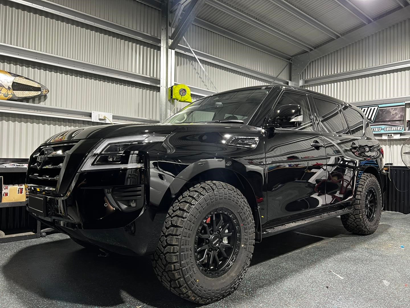 Nissan Patrol Y62 (2023) on ROH Raid – BG Marketing