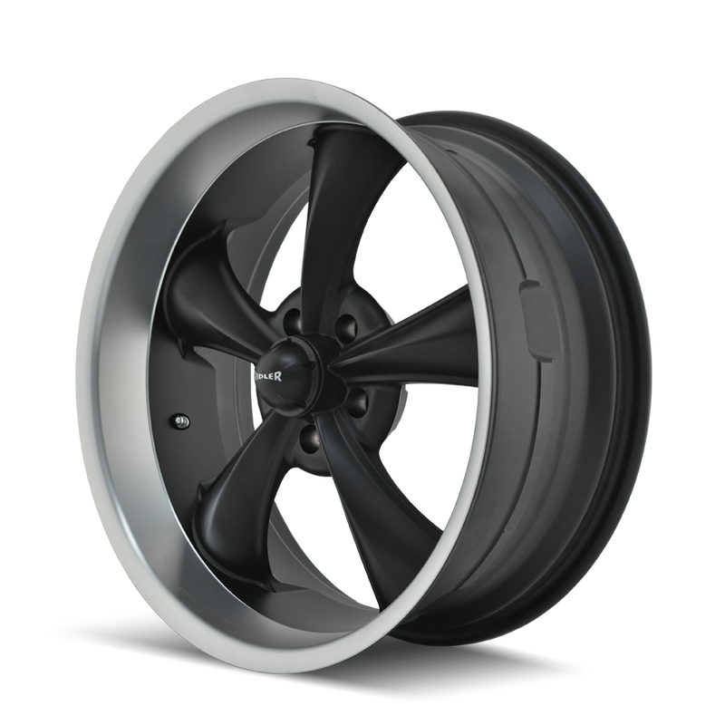 Load image into Gallery viewer, Ridler Wheels R695 Matt Black w/Machined Lip
