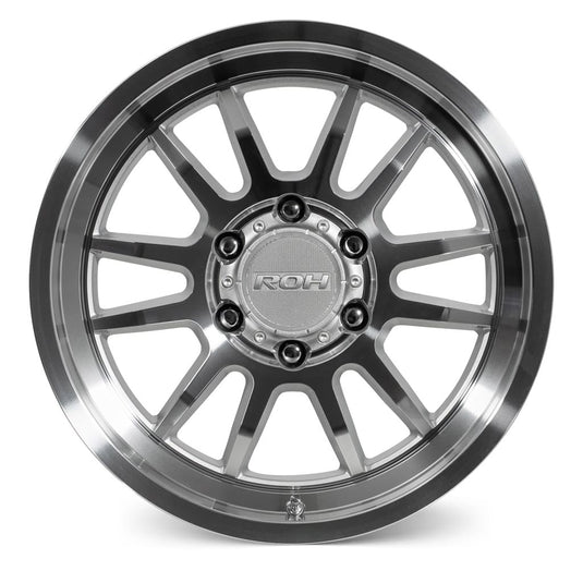 ROH Alloy Wheels ARC Silver w/Machined Face