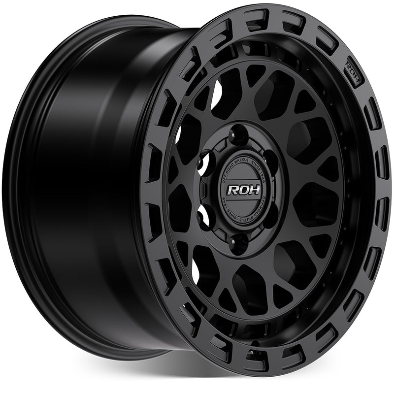 Load image into Gallery viewer, ROH Alloy Wheels ATLAS Matt Black
