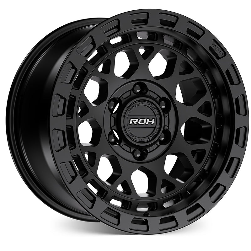 Load image into Gallery viewer, ROH Alloy Wheels ATLAS Matt Black

