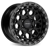 ROH Alloy Wheels ATLAS Matt Black w/Graphite Rim Edge