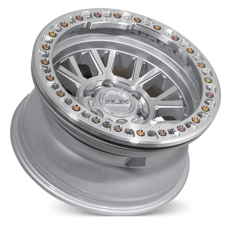 Load image into Gallery viewer, ROH Alloy Wheels BL01 Silver w/Machined Face
