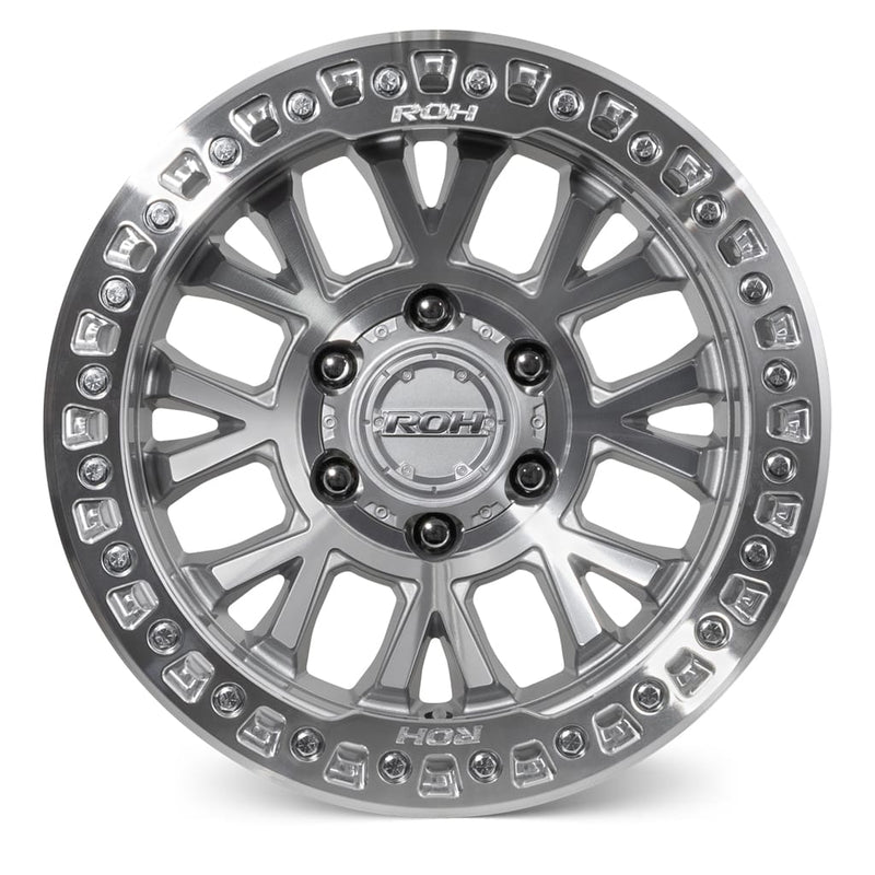 Load image into Gallery viewer, ROH Alloy Wheels BL01 Silver w/Machined Face
