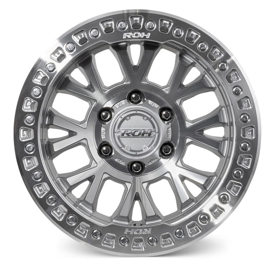 ROH Alloy Wheels BL01 Silver w/Machined Face