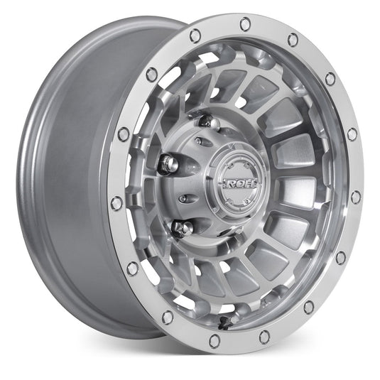 ROH Alloy Wheels ONE TWENTY Silver w/Machined Face