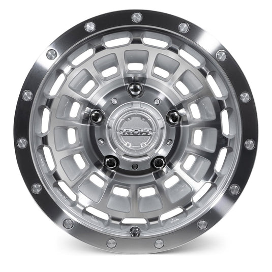 ROH Alloy Wheels ONE TWENTY Silver w/Machined Face