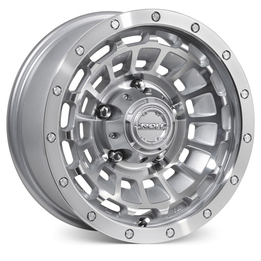 ROH Alloy Wheels ONE TWENTY Silver w/Machined Face