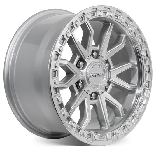 ROH Alloy Wheels RAID Silver w/Machined Face