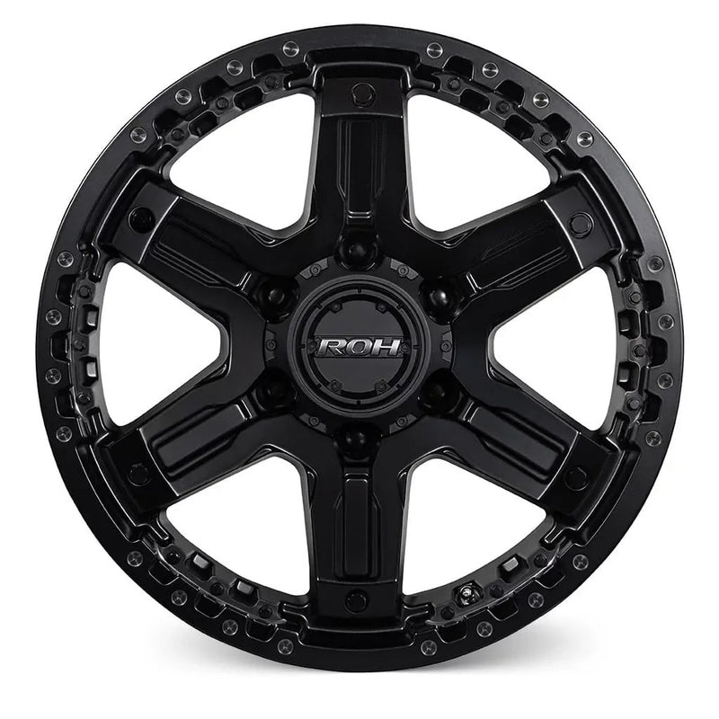 Load image into Gallery viewer, ROH Alloy Wheels ROCK 6 Matt Black
