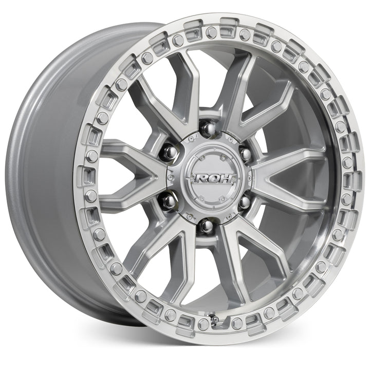 Lancer Rims Silver Roh ROH Alloy Wheels RAID Silver w/Machined Face – BG Marketing