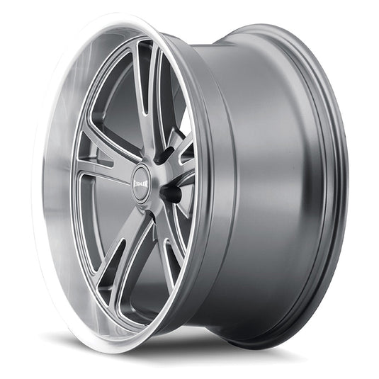 Ridler Wheels R606 Grey w/Milled Spokes & Diamond Lip
