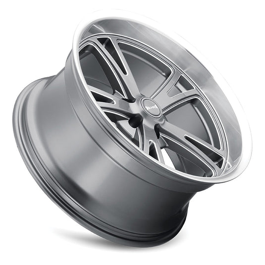 Ridler Wheels R606 Grey w/Milled Spokes & Diamond Lip