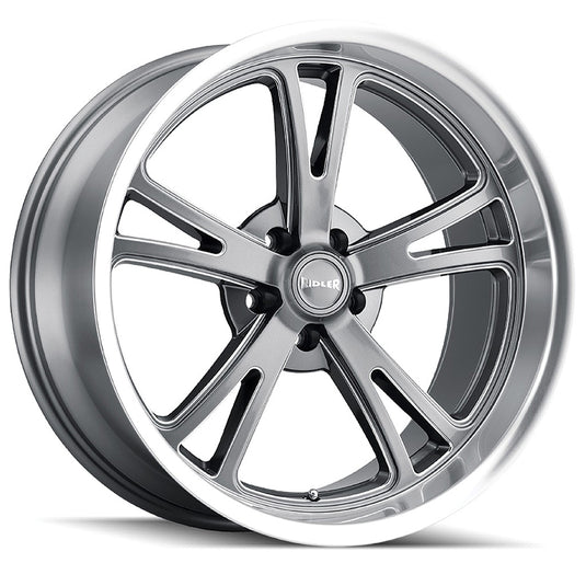 Ridler Wheels R606 Grey w/Milled Spokes & Diamond Lip