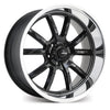 Ridler Wheels R650 Matt Black w/Polished Lip