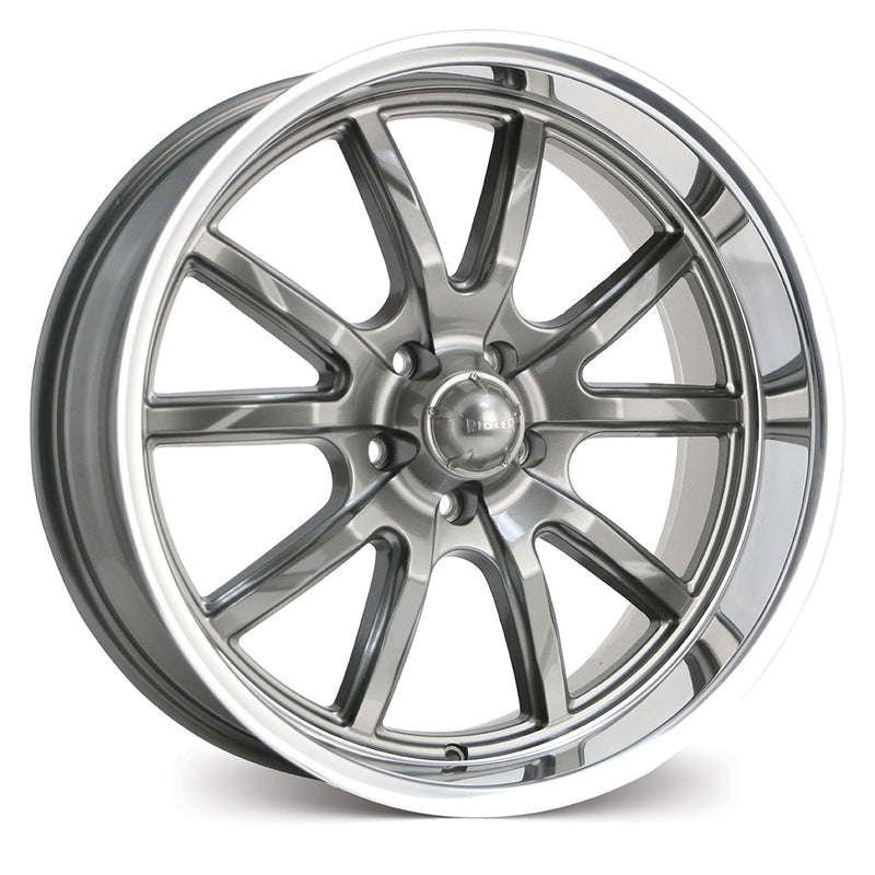 Load image into Gallery viewer, Ridler Wheels R650 Grey w/Polished Lip
