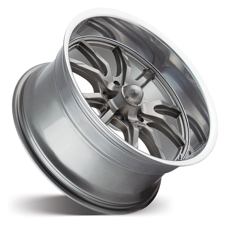 Load image into Gallery viewer, Ridler Wheels R650 Grey w/Polished Lip
